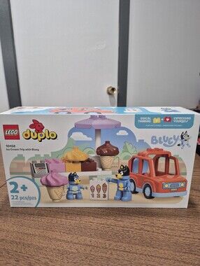 NIB Lego Duplo Ice Cream Trip With Bluey